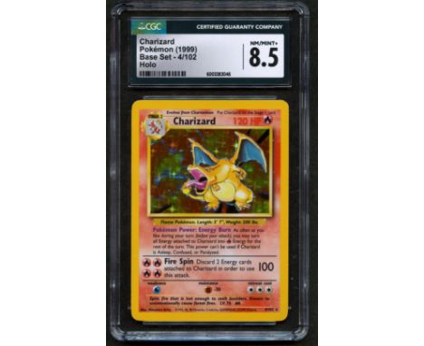 How many Charizards is too many? The 3rd Charizard Unlimited slab here!This card has been authenticated and graded by CGC and