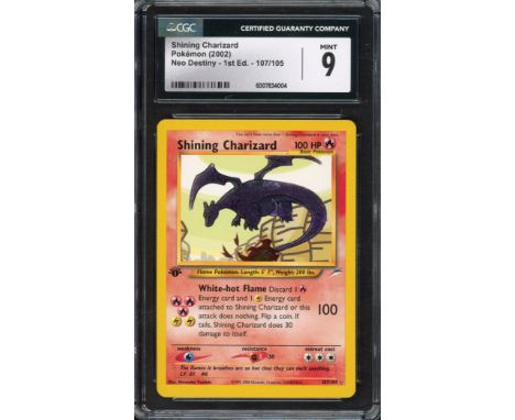 The first of very many Shiny Charizard cards! Did you know this card depicts the original colour of Charizard's Shiny? The or