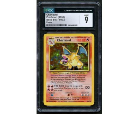 A MINT Unlimited Charizard to finish the long line of Charizards we just had!This card has been authenticated and graded by C