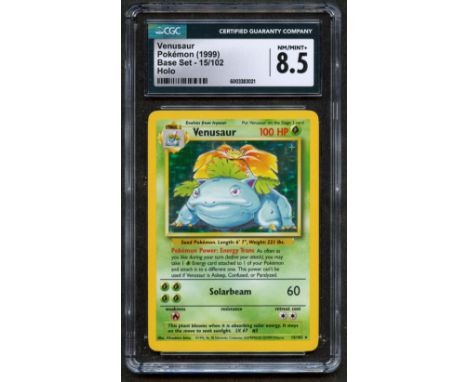 Do you think Venusaur has a tongue like a real-life toad? Unlimited Venusaur Holo has the answers!This card has been authenti