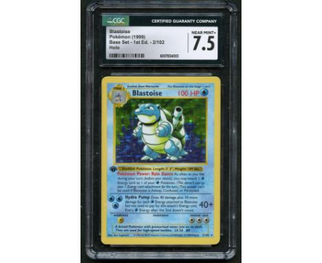 Did you know? When Wizards of the Coast were doing mock ups for the English run of Pokémon cards, they used a Blastoise and p