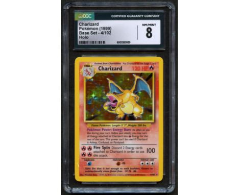The Charizard you probably had in your childhood collection, it's Unlimited Charizard!The card has been authenticated and gra