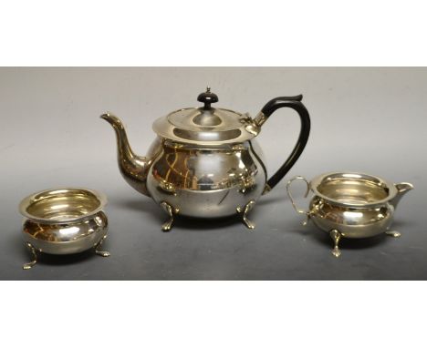 An early 20th century EPNS three piece tea service