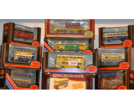 Exclusive First Editions 1:76 scale Bristol Rell Badgerline 25201 boxed, others Alexander Atlantean Newcastle 24501: Daimler 