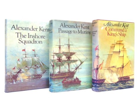 [BOOKS]. MODERN FIRST EDITIONS  Kent, Alexander. Command a King's Ship, first edition, Hutchinson, London, 1973, boards, dust