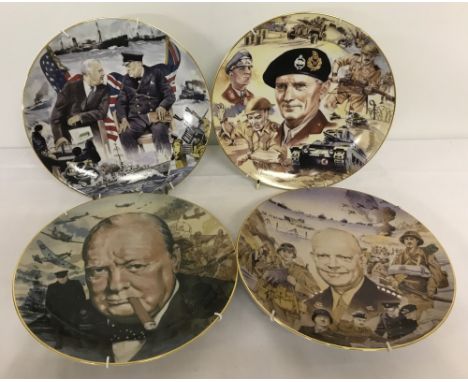 4 Hamilton collection limited edition plates from the "This Was Their Finest Hour" Collection. Comprising: "Their Finest Hour