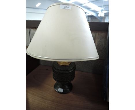 An Italian made ceramic lamp base 