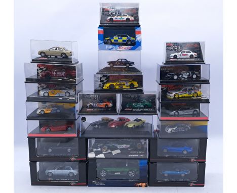 Minichamps, Schuco, Highspeed and similar a boxed race race/rally race/TV related and similar group comprising of 1:64/1:43/1
