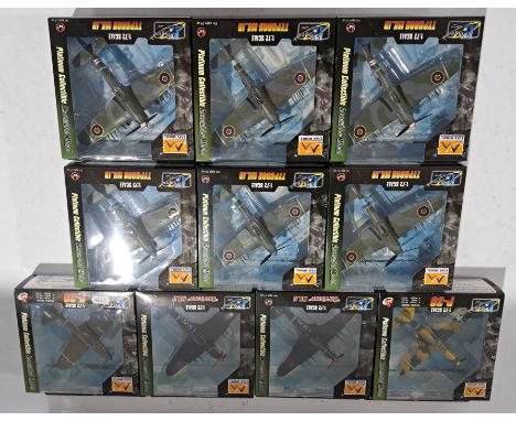 Easy Models "WWII Aircraft Series" 1:72 scale models to include; "Winged Ace" series, P-39 as well as others. Conditions appe
