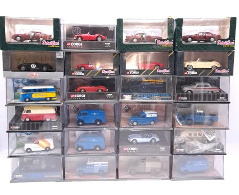 Corgi and similar, a boxed&nbsp; 1:43 scale and similar group comprising of Detail Cars Collection, Aero Service Collectables