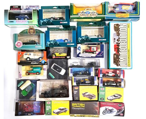 Brumm, Solido, Corgi, Atlas Editions and similar, a mixed boxed group to include Atlas Editions 3128002 (Grand Prix - Legends