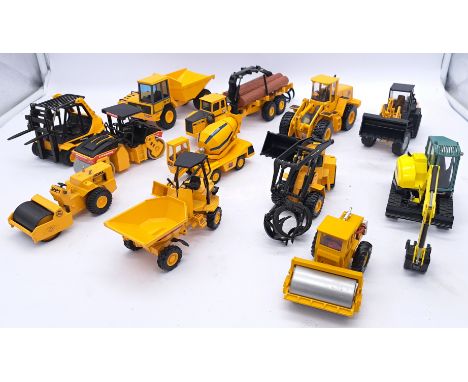 Joal and similar an unboxed plant group to include; Joal 221 Steam Roller as well as others. Conditions appear Fair to Good. 