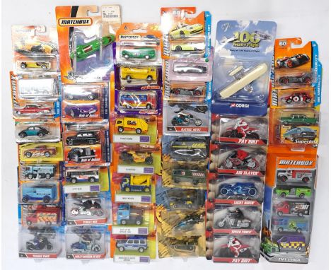 Matchbox, Mattel Hot Wheels &amp; similar, Blister Pack group.&nbsp; Includes&nbsp;Commando, Best of British &amp; Euro Editi