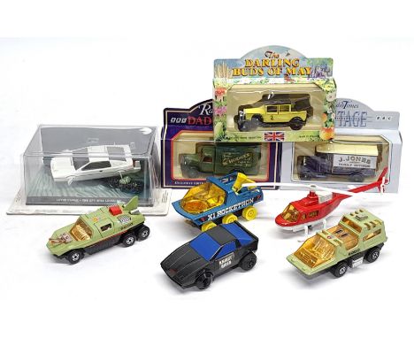 Corgi,&nbsp;Lledo&nbsp;&amp; similar, a boxed&nbsp;&amp; unboxed&nbsp;TV &amp; Film related group.&nbsp;&nbsp;Includes&nbsp;J