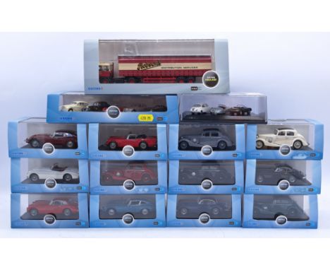 Oxford Diecast 1:43 and 1:76 Scale a boxed group comprising of cars, commercial vehicles and multi vehicle sets to include; J