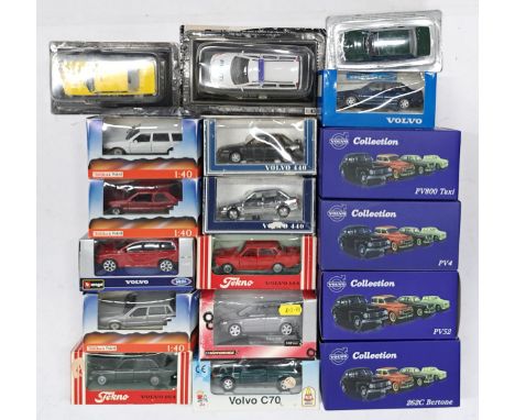 Polistil (Tonka), Tekno, Bburago &amp; similar, a boxed Volvo Car group. &nbsp;Although unchecked for completeness condition&