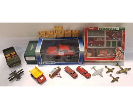 Universal Hobbies, Buddy &amp; Similar, a unboxed and boxed Group of Die-Cast Vehicles. Although unchecked for completeness c