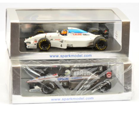 Pair of Spark models 1:43 scale S1597 Tyrrell Spanish GP 1994 plus other similar (see photo) - Mint in Mint box. (2)