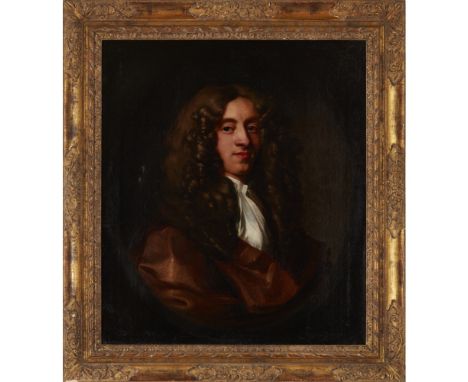 CIRCLE OF SIR PETER LELY (BRITISH 1618-1680)  PORTRAIT OF JOHN CHAMPNEYS OF ORCHARDLEIGH, WILMINGTOWN   Oil on canvas  76cm x