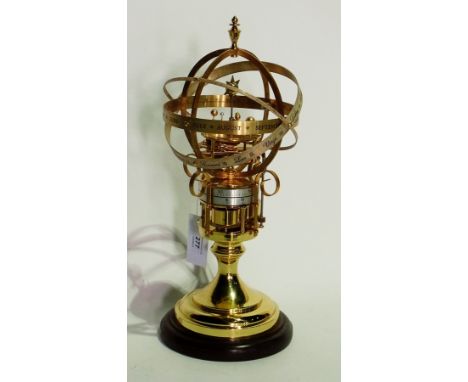 The Orrery Clock, detailed as follows in leaflet:-  "an original collectors timepiece by St James House Company, this shows t