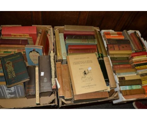 Books - A guide to the English language, This Strange World, More of Britain in verse and sketch, poems of today, etc ( 3 box