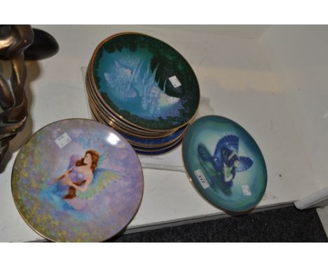A set of Royal Worcester collectors plates , Fairies, with certificates (12)