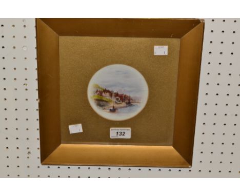 English School
The Seaside Town
mixed media, 10cm x 10cm, framed

Provenance: J. & S. Goldston, Fine Art Dealers, Stockton on