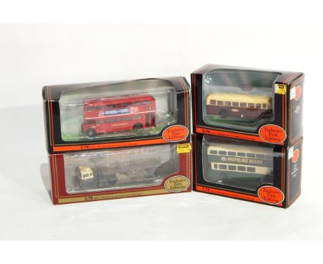 A collection of exclusive first edition boxed models including buses and Days Gone By and other items (3 boxes) 