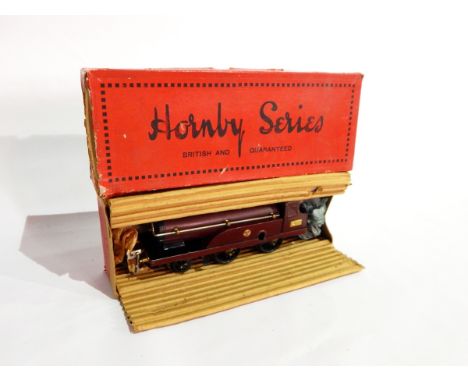 Hornby '0' gauge No. 2 tank locomotive, No. 14768, clockwork, the engine no. 2711, boxed  