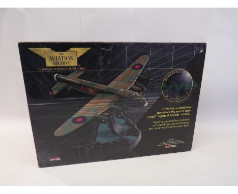 A Corgi Aviation Archive Avro Lancaster Mk. III bomber, 568 of only 1260, boxed.