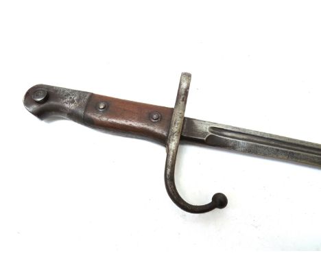 A Turkish/Ottoman model M1903 bayonet (long patten), no scabbard 