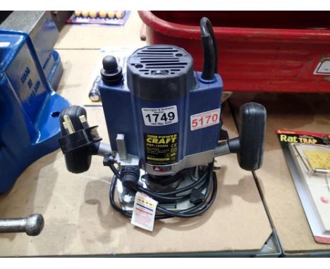 Power Craft PBF-1050N rover with spanner. All electrical items in this lot have been PAT tested for safety and have passed. T