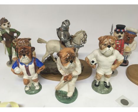 A collection of Kevin Francis ceramic figures and other figures (a lot)