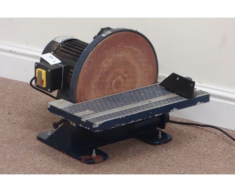 12'' disc sander  (This item is PAT tested - 5 day warranty from date of sale)  Condition Report Click here for further image