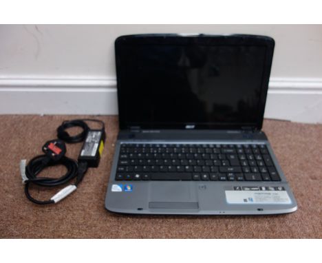 Acer Aspire 5738Z laptop with charger  (This item is PAT tested - 5 day warranty from date of sale)  Condition Report Click h