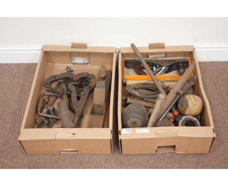 Vintage tools including Stanley wood working plane in two boxes Condition Report Click here for further images, condition, au