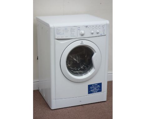 Indesit IWDC6143 washer dryer, W60cm (This item is PAT tested - 5 day warranty from date of sale)  Condition Report Click her