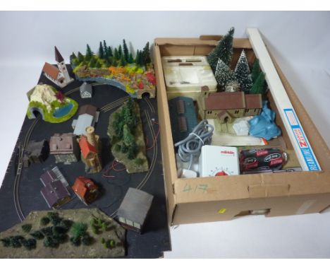 Pre assembled Marklin train set model with one box of accessories (This item is PAT tested - 5 day warranty from date of sale
