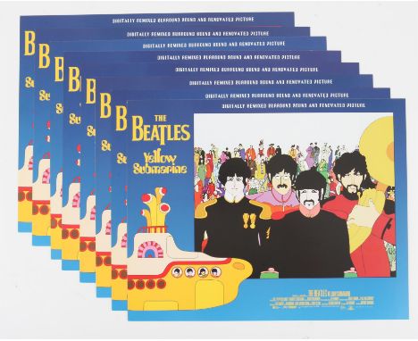 The Beatles - Yellow Submarine Dutch One Sheet film poster and a set of US Lobby cards from the 1990's release. 