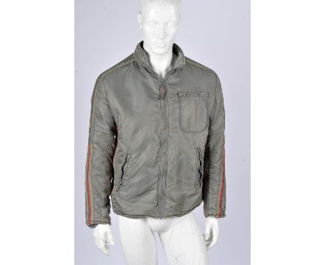 James Bond - French Connection light Khaki Jacket - Large. Is a replica jacket to the one used in Casino Royale by Sebastien 