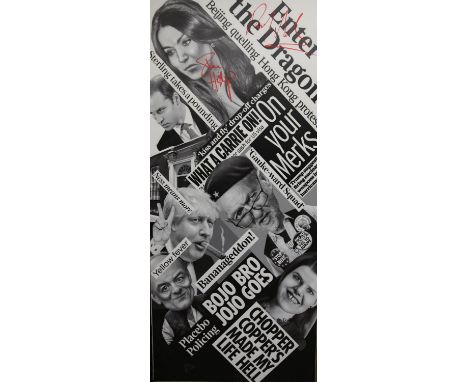 Have I Got News for You - Two background panels televised for all 10 episodes of HIGNFY series 62, broadcast from October-Dec