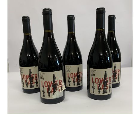  Five Lower East Columbia Valley Syrah 2017 Red Wine 5 x 750ml (Some Labels Slightly Distressed).