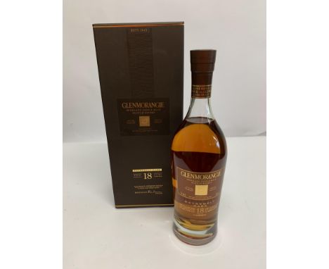 Glenmorangie 18yr Highland Single Malt Scotch Whisky Extremely Rare 700ml (Boxed).
