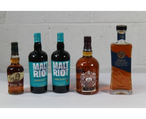 Buffalo Trace Kentucky Straight Bourbon Whiskey 375ml, Chivas Regal Blended Scotch Whisky 1ltr, Heigold Kentucky Straight Bou