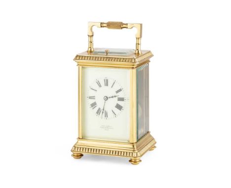 the white enamel Roman numeral dial inscribed MADE IN FRANCE FOR A. &amp; G. CAIRNCROSS PERTH, in a reeded corniche case, the