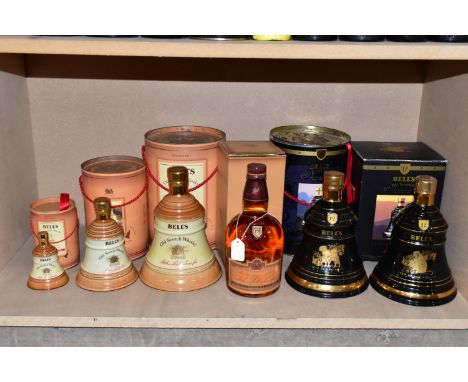 BELL'S WHISKY, comprising one 12 Year Old, Fine Old Scotch Whisky in a commemorative Wade Porcelain Decanter '1992 Year of th