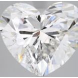 Heart Cut Diamond 3.02 Carat E Colour VS1 Clarity IGI Certificate (Loose Diamond)