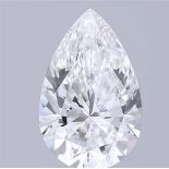 Pear Cut Diamond 4.03 Carat E Colour VS2 Clarity IGI Certificate (Loose Diamond)