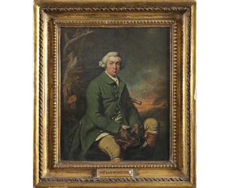 After Francis Cotes, RA Portrait of William Craven, 6th Baron Craven (1738-1791) Oil on canvas 23.8 x 29.7cm; 9 x 11¾in