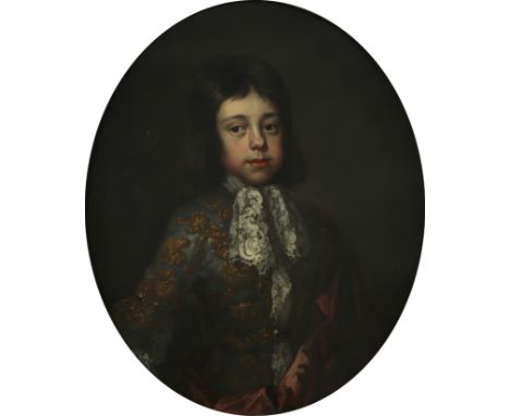 Sir Godfrey Kneller Bt. (1646-1723) Portrait of Thomas Edwards (d.1681), personal servant to Samuel Pepys Oil on canvas, oval